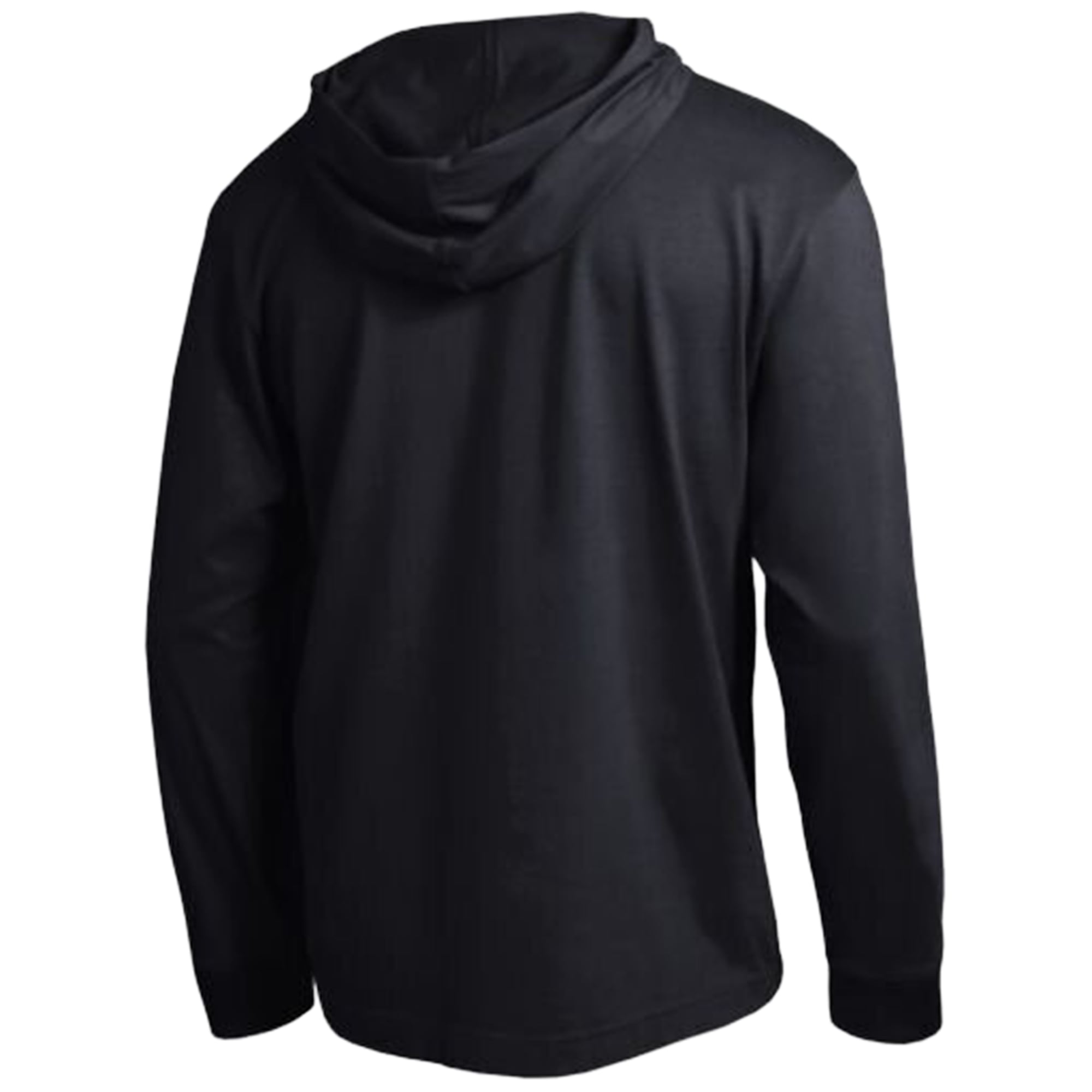 Men's Champion  Black Miami Hurricanes Gradient All-Star Long Sleeve Hooded T-Shirt